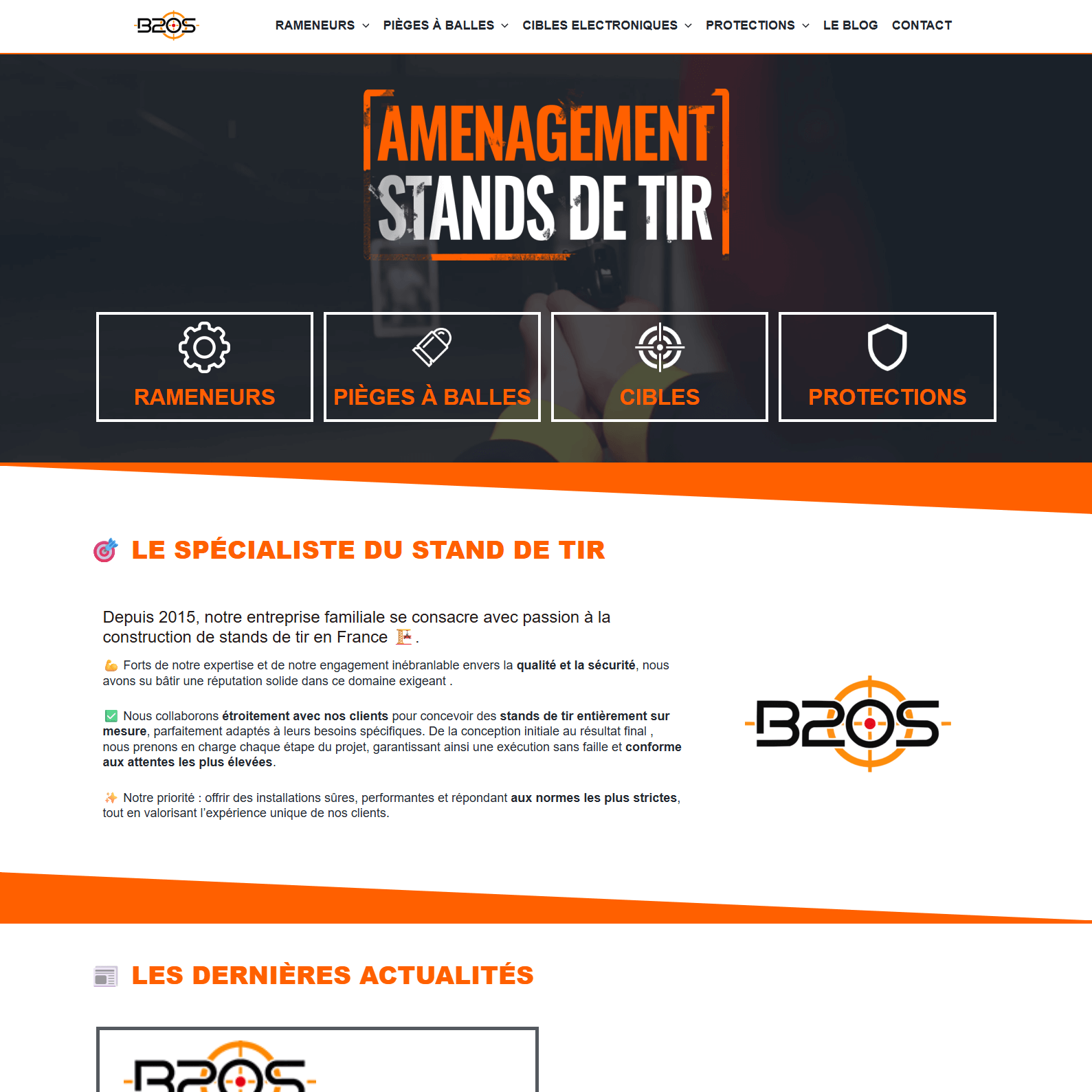 Vitrine digitale optimisée B2OS