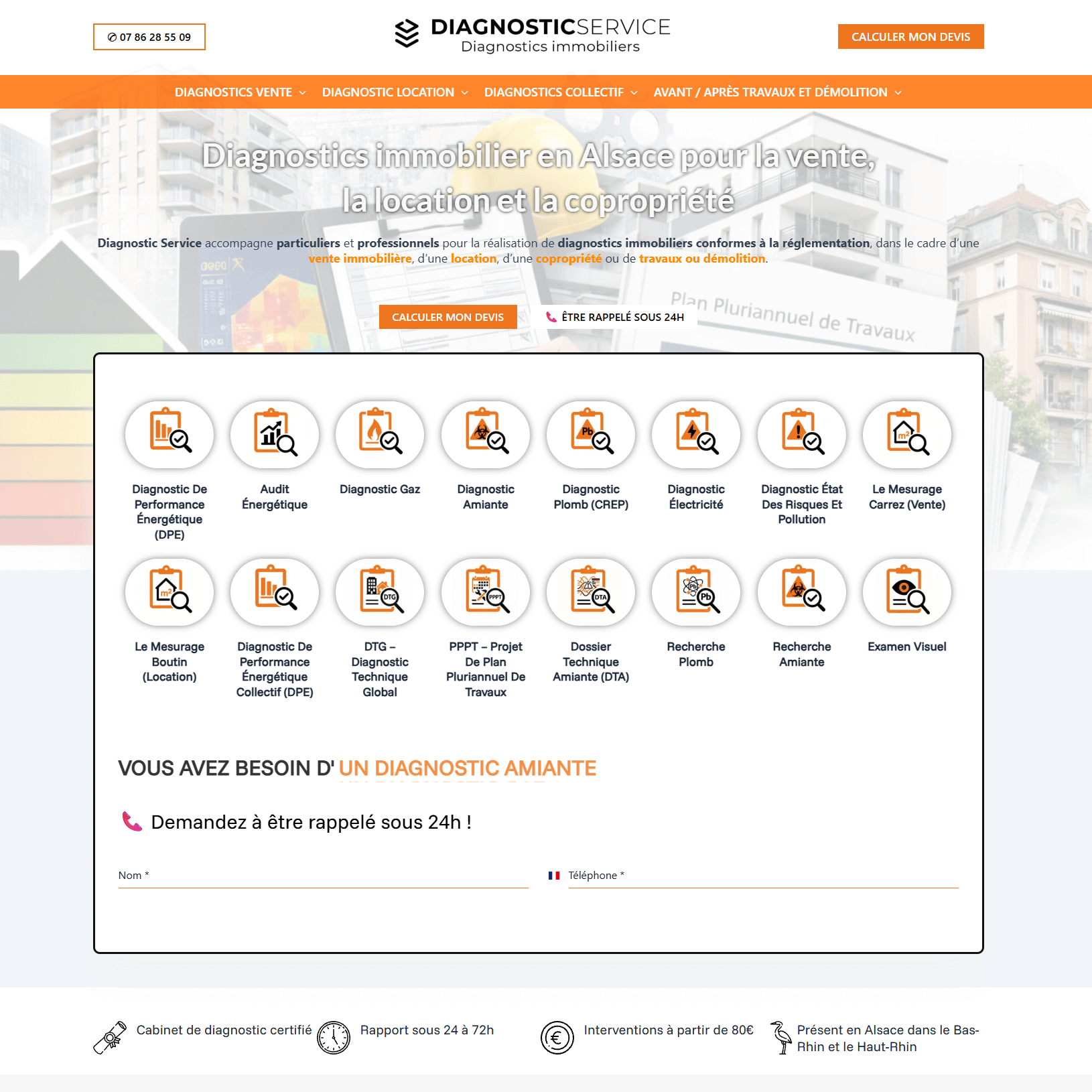 Création de site web entreprise
