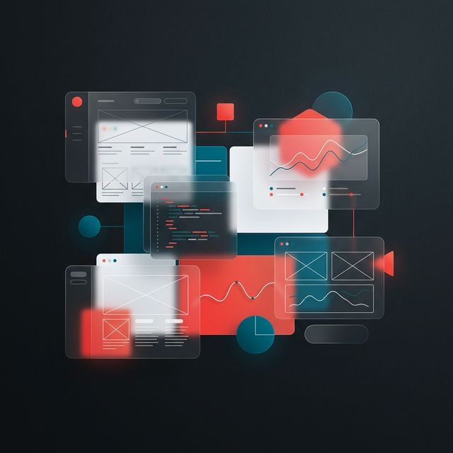 Processus de conception d'interface 3D Tech Humain